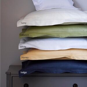 Sferra Dello 4220 Euro Continental Pillow Sham Indigo Blue